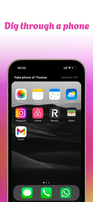 Leaked · Mobile Detective iPhone screenshot 2