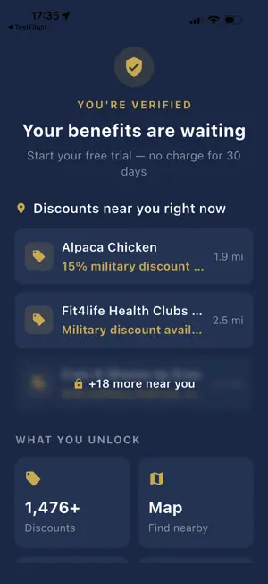 Vets Connect screenshot 1
