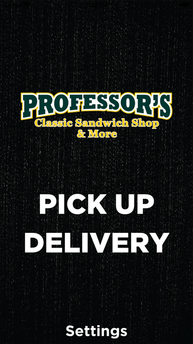 Professor's Sandwich Shop Screenshot