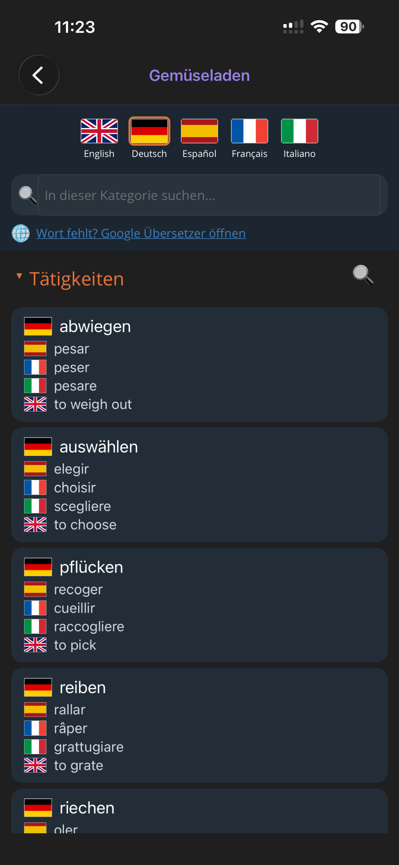 Café Lingo screenshot 3