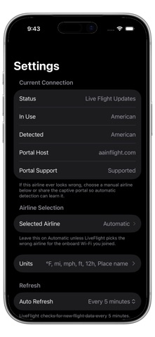 CabinLink: Inflight Wi-Fi Map Screenshot 3 of 5