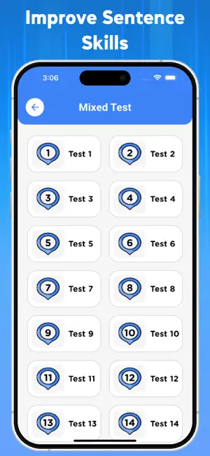 English Grammar Practice Test screenshot 4