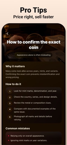 iCoin: Snap Coin Identifier Screenshot 7 of 8