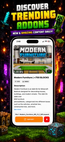 Addons Skins for Minecraft MC iPhone screenshot