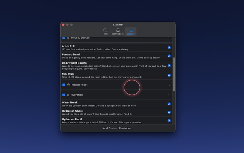 CursorCalm screenshot