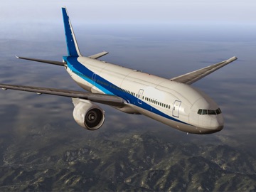 Flight Pilot Airplane Game 3D iPad screenshot