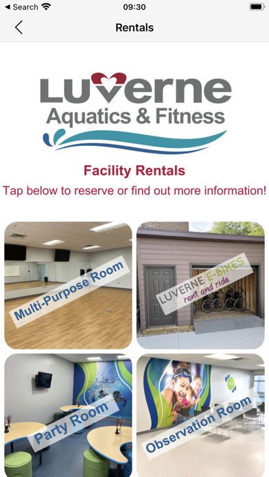 Luverne Aquatics & Fitness Screenshot
