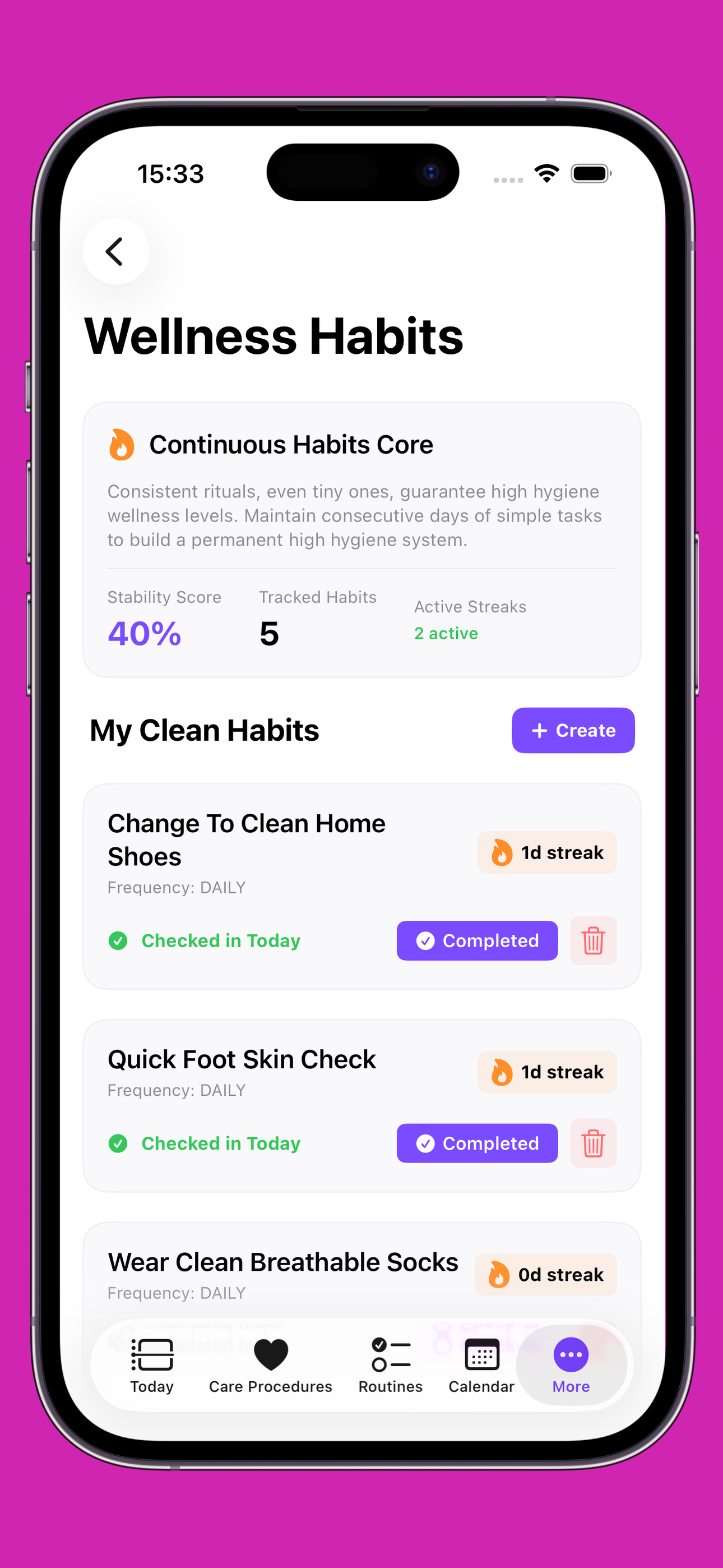 FeetFilter:Plan Wellness