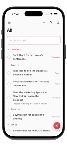 Flow Tasks: AI To-Do List Screenshot 1 of 4