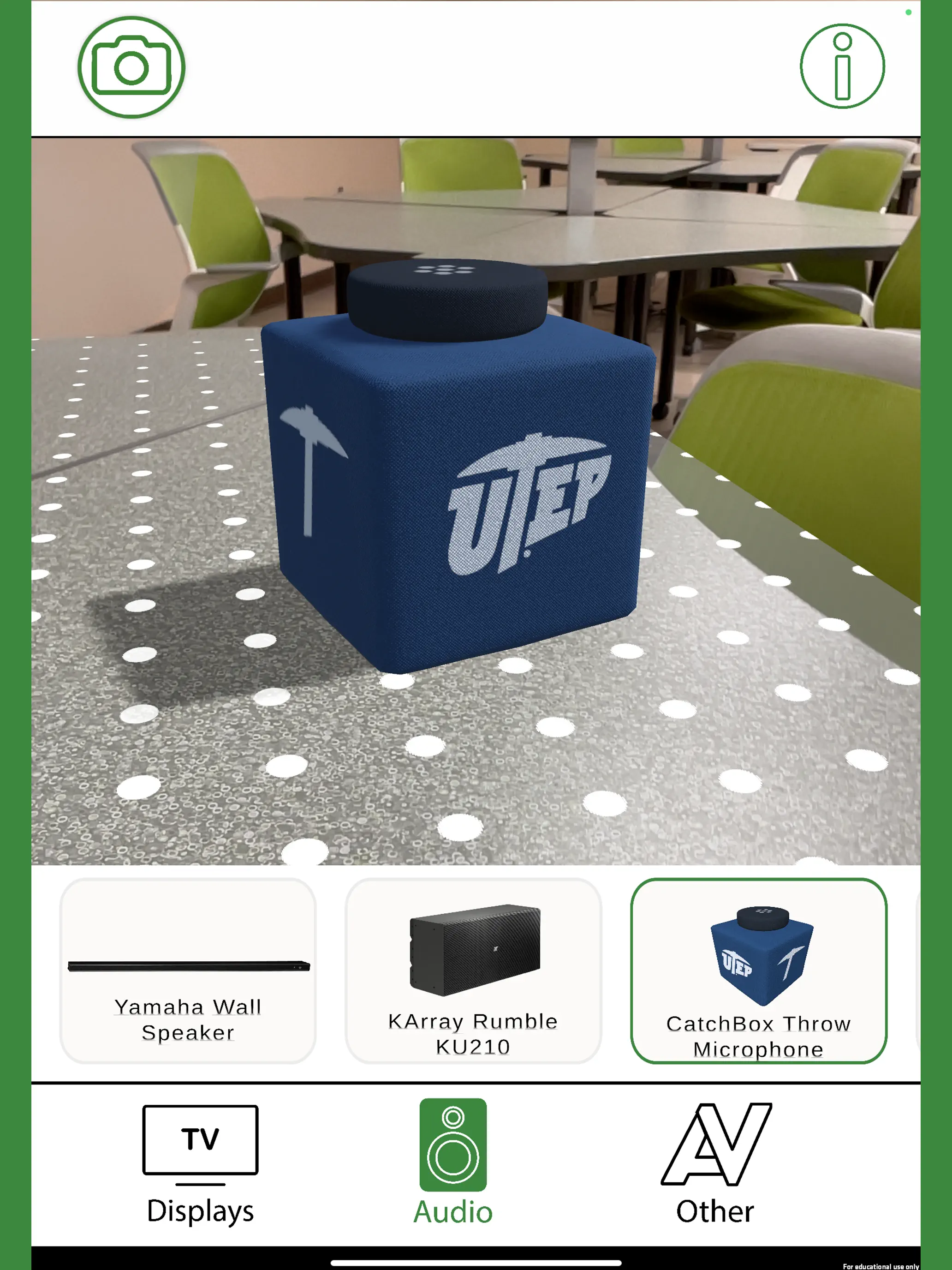 #5. LE Interactive (iOS) Por: The University of Texas at El Paso