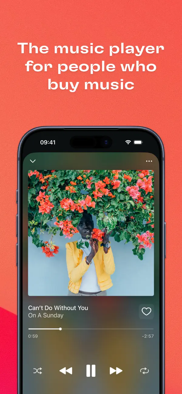 Screenshot #1 pour Doppler MP3 & FLAC Player