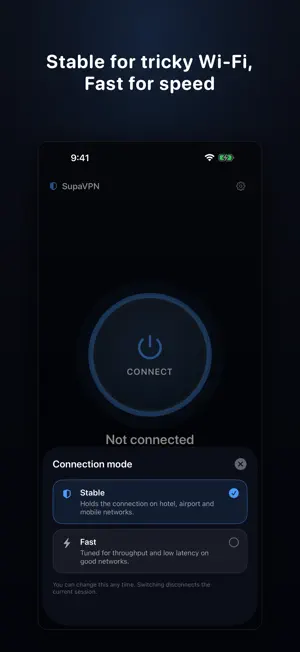 Supa VPN: Fast Secure Proxy screenshot 2
