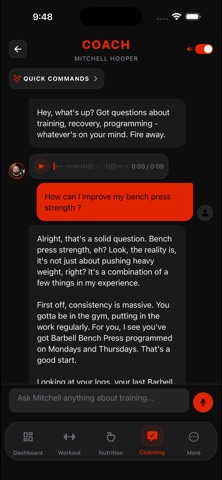Hooper Adaptive Coaching screenshot