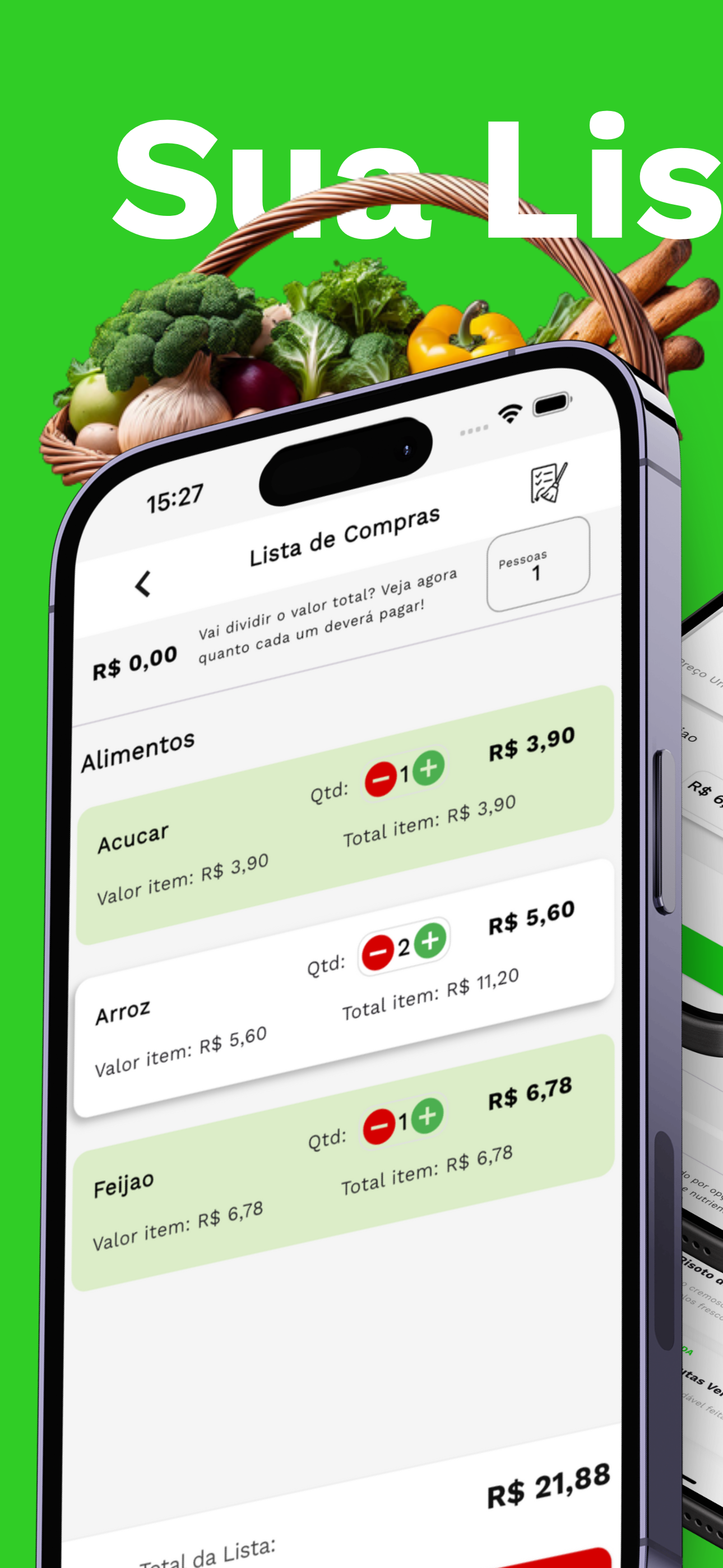 Cestinha de Compras
