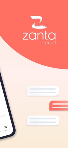 Zanta Social iPhone screenshot