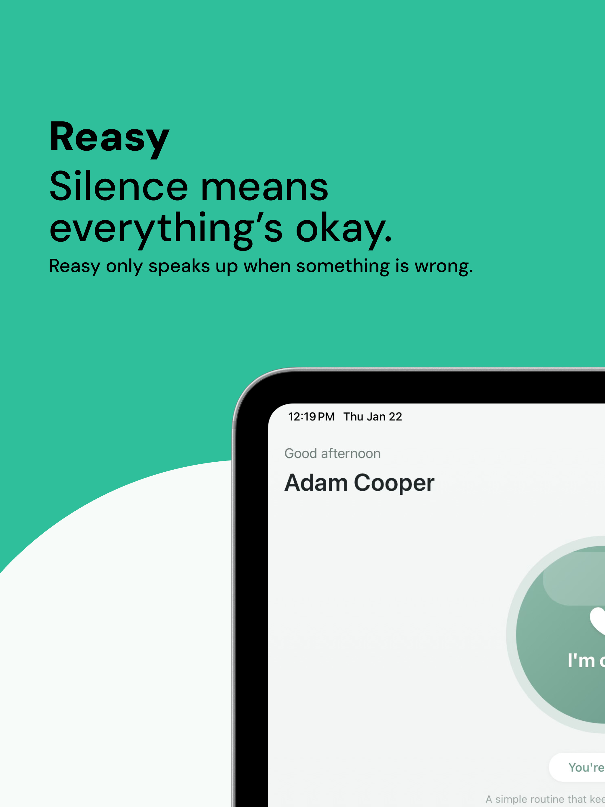 Reasy: Checkin