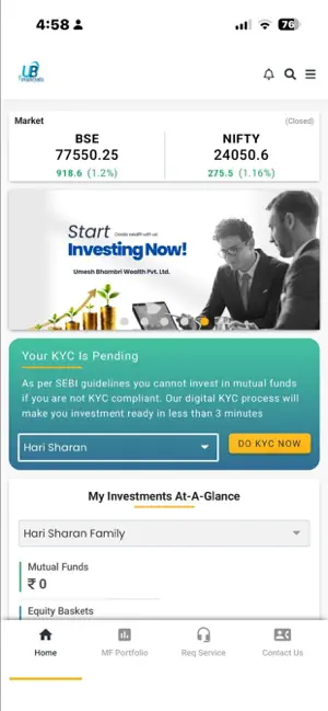 Umesh Bhambri Wealth screenshot 1