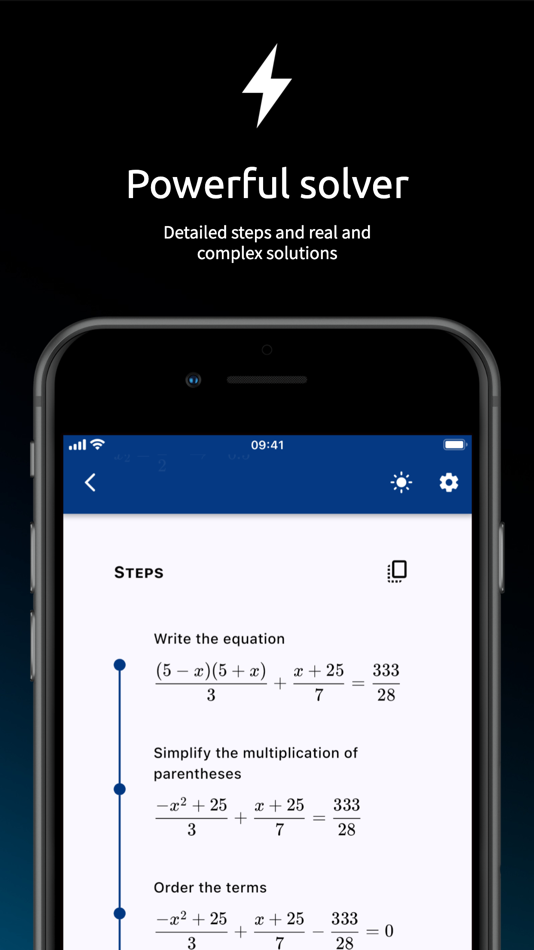 #3. Solve the equations (iOS) 由: Francesco Varotti