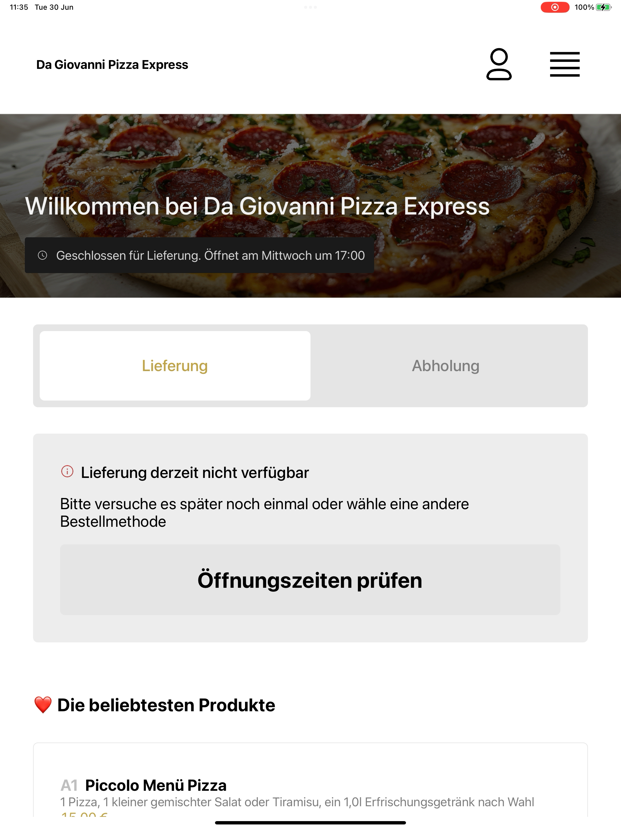 Da Giovanni Pizza Express screenshot 14