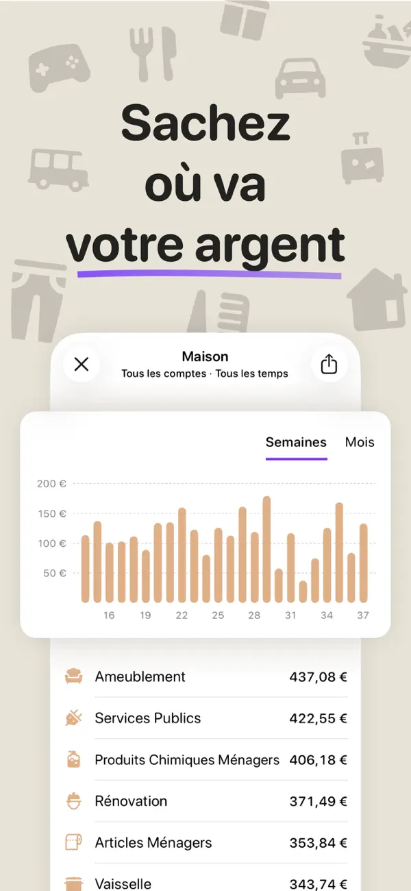 Screenshot #2 pour Gestion de budget - Money Flow