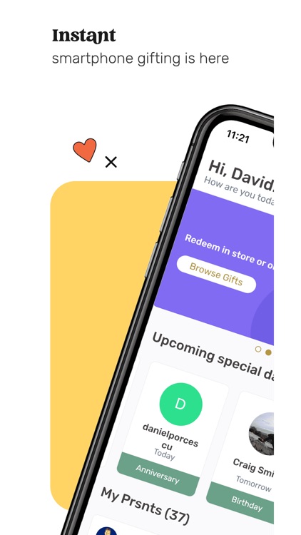 Prsnt - Send & Receive Gifts