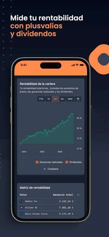 DivvyDiary: Dividendos y Bolsa screenshot 7 of 10