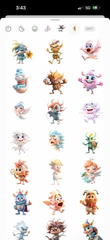 Whoosh Wind Stickers screenshot