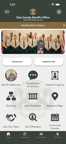 Clay County MS Sheriff Screenshot 1 of 3