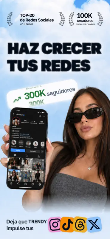 Trendy | Analizador De Perfil screenshot 1 of 6