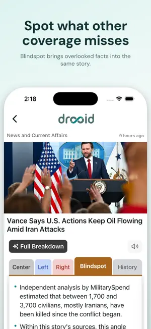 Drooid: News from All Sides screenshot 2