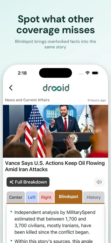 Drooid: News from All Sides screenshot 2 of 5