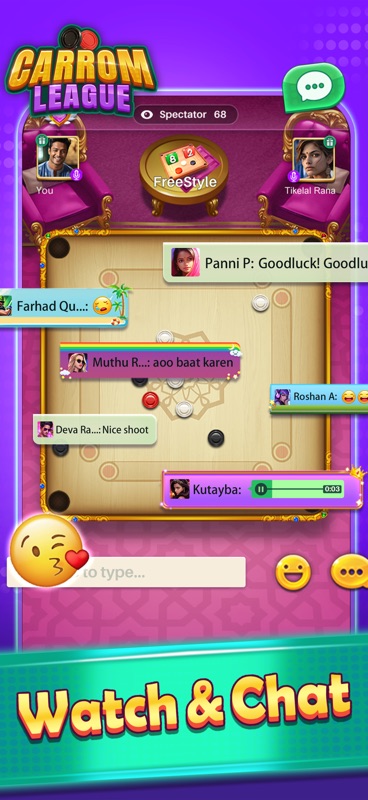 Carrom League: Online Game screenshot 3