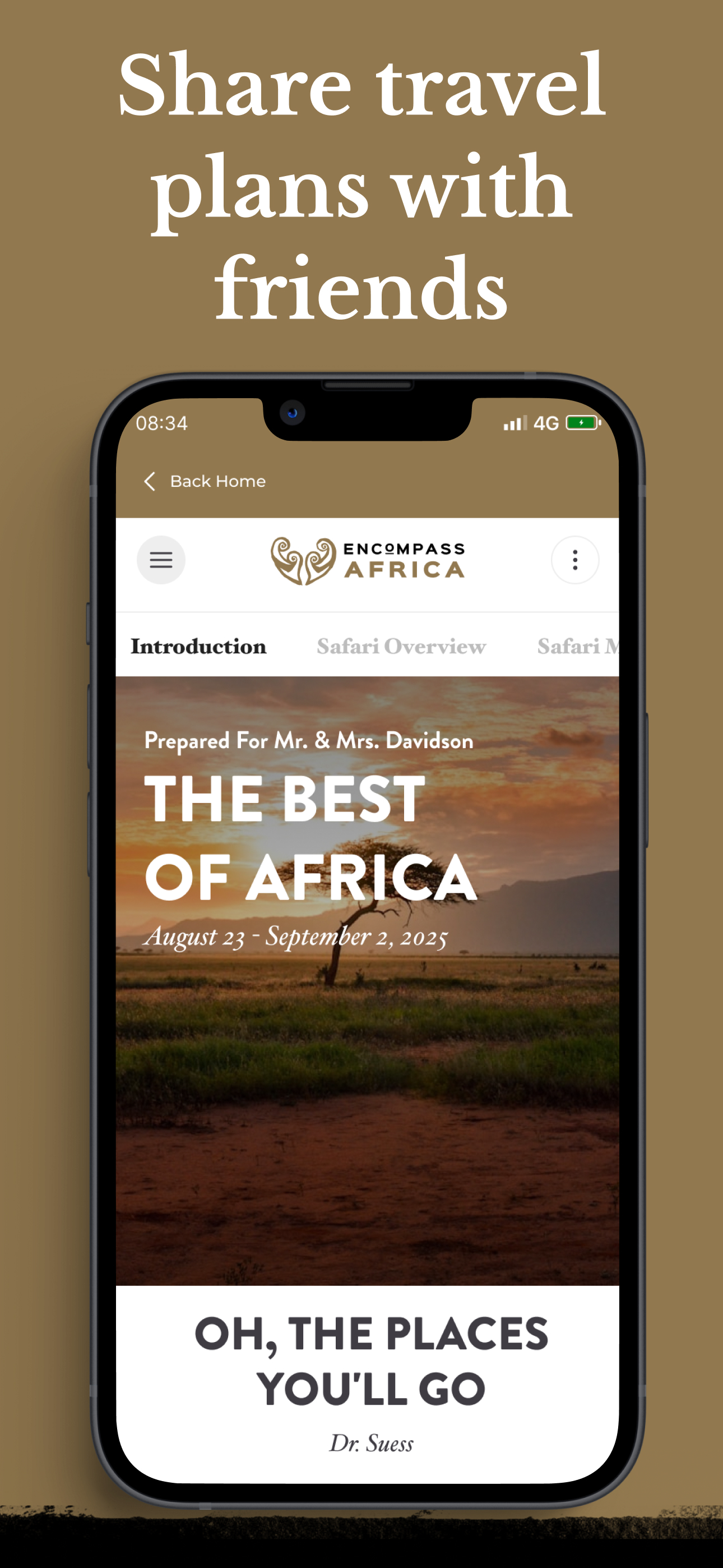 Encompass Africa Travel App screenshot 7