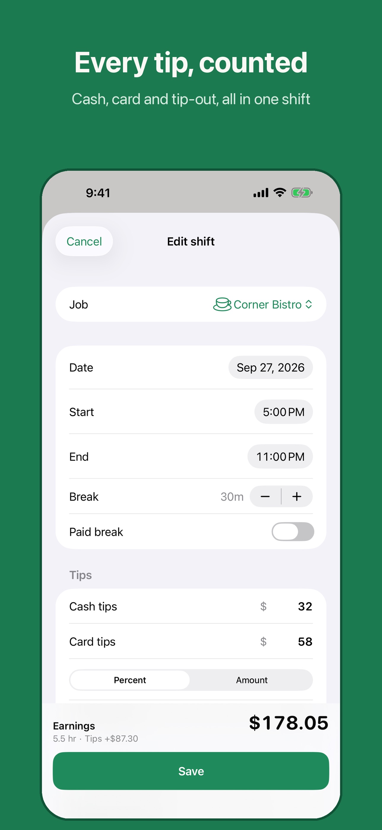 Screenshot 2 of Earnly: Shift Earnings