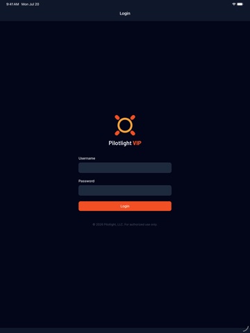 Pilotlight VIP iPad screenshot