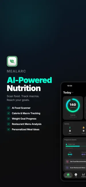MealArc: AI Nutrition Tracker screenshot 1