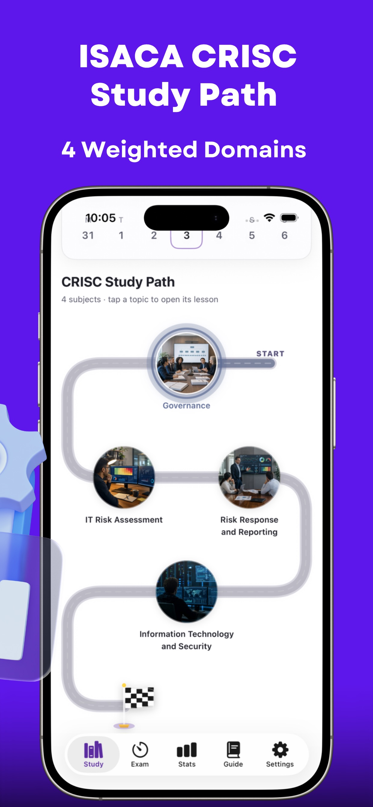 Screenshot 5 of CRISC Practice Test 2026