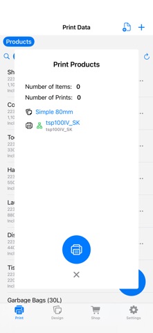 Star Label Print screenshot