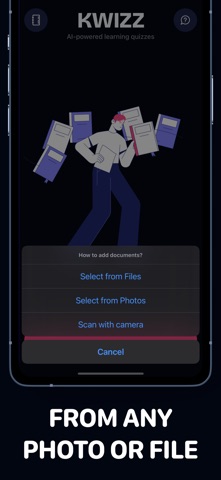Kwizz: AI Quiz Generator screenshot