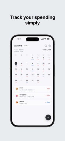 DayLedger - Simple Budget Screenshot 1 of 8