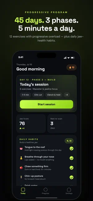 Jawmax 45: Jawline Trainer screenshot 3