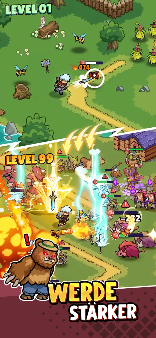Backpack Legends Adventure RPG iOS Mod IPA screenshot 4 - iOS game interface