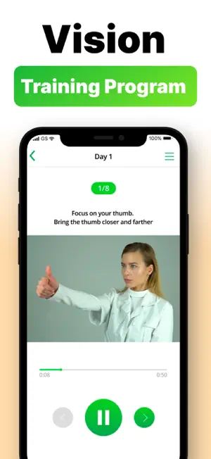 Vision test and Eye exercises screenshot 4
