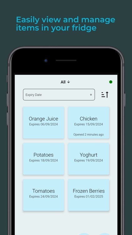 My Fridge Food Tracker screenshot-3