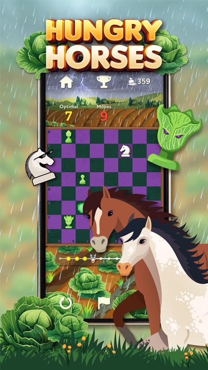 Hungry Horses - Chess Puzzles