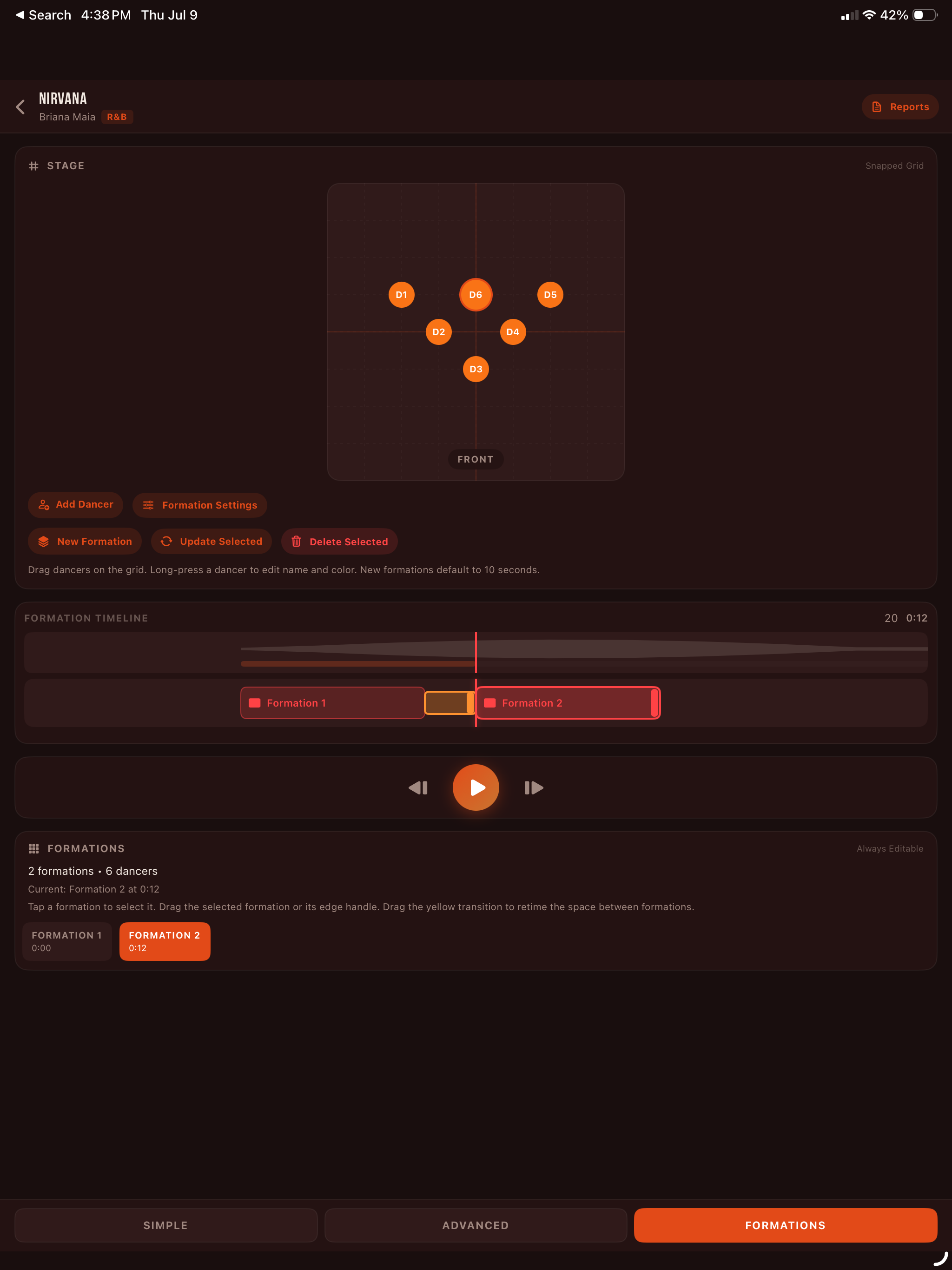 ChoreoPocket screenshot 9