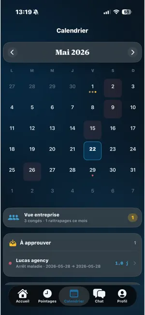 Pointeuse heaven screenshot 3