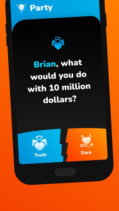 真実か挑戦か パーティーゲーム スパイシー 18+のスクリーンショット - 2