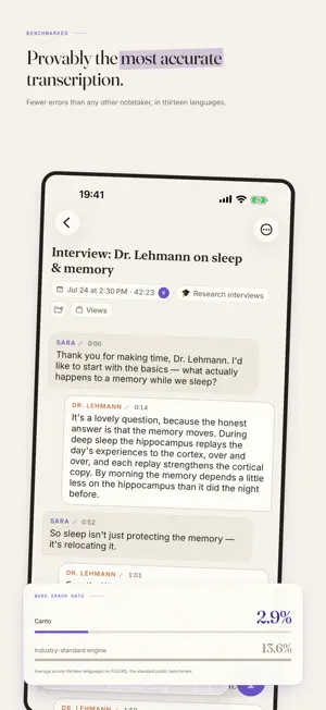 Canto AI Note Taker & Recorder screenshot 2