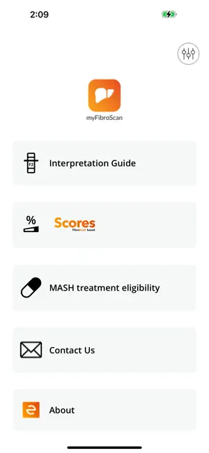 myFibroScan screenshot 1